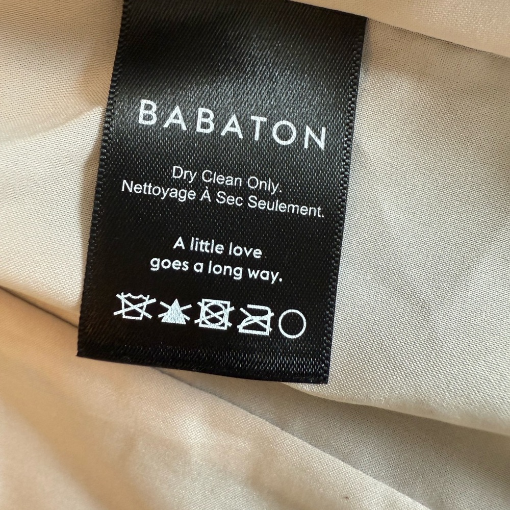 Babaton Black Open-Front Tailored Blazer NWOT size 0 - Picture 4 of 9